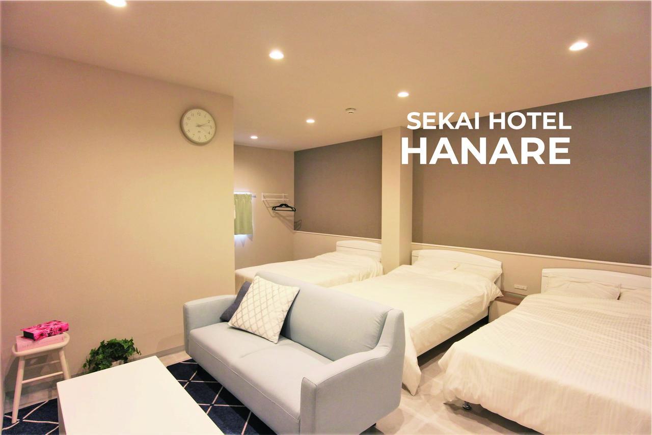 Sekai Hotel Tsuki Ósaka Exteriér fotografie